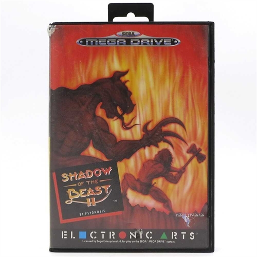 Shadow of the Beast II - Komplet I Æske - Sega Mega Drive Spil (C Grade) (Genbrug)